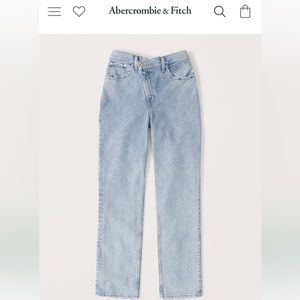 ABERCROMBIE 90S STRAIGHT JEANS